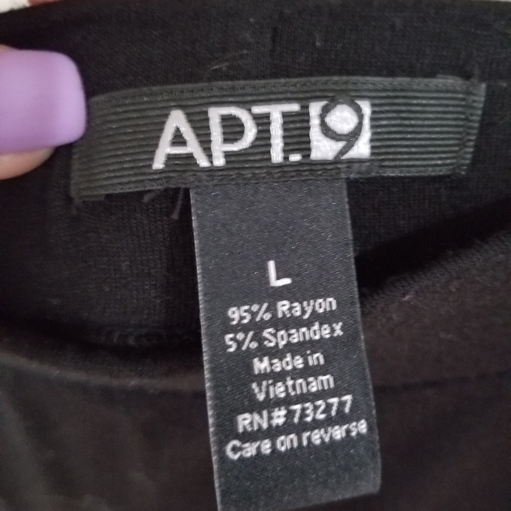Apt 9 black maxi skirt - Picture 2 of 2